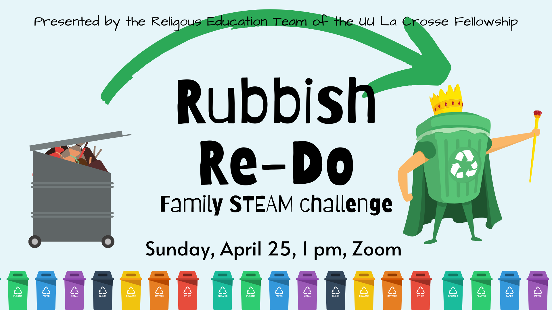 Rubbish Re-Do - Family STEAM Challenge