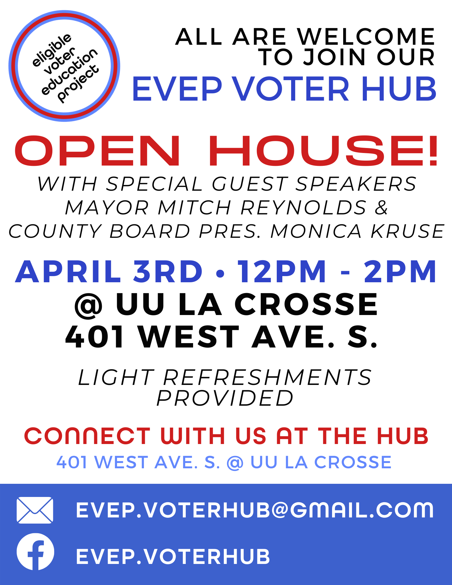 EVEP Voter Hub Open House