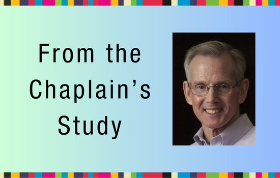 From the Chaplain’s Study